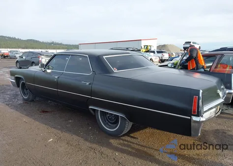 1970 Cadillac Deville z USA, uszkodzony, nr VIN 000000000B0320976